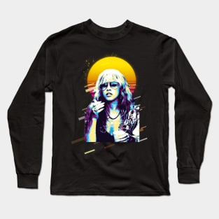 80s Retro - Stevie Nicks Long Sleeve T-Shirt